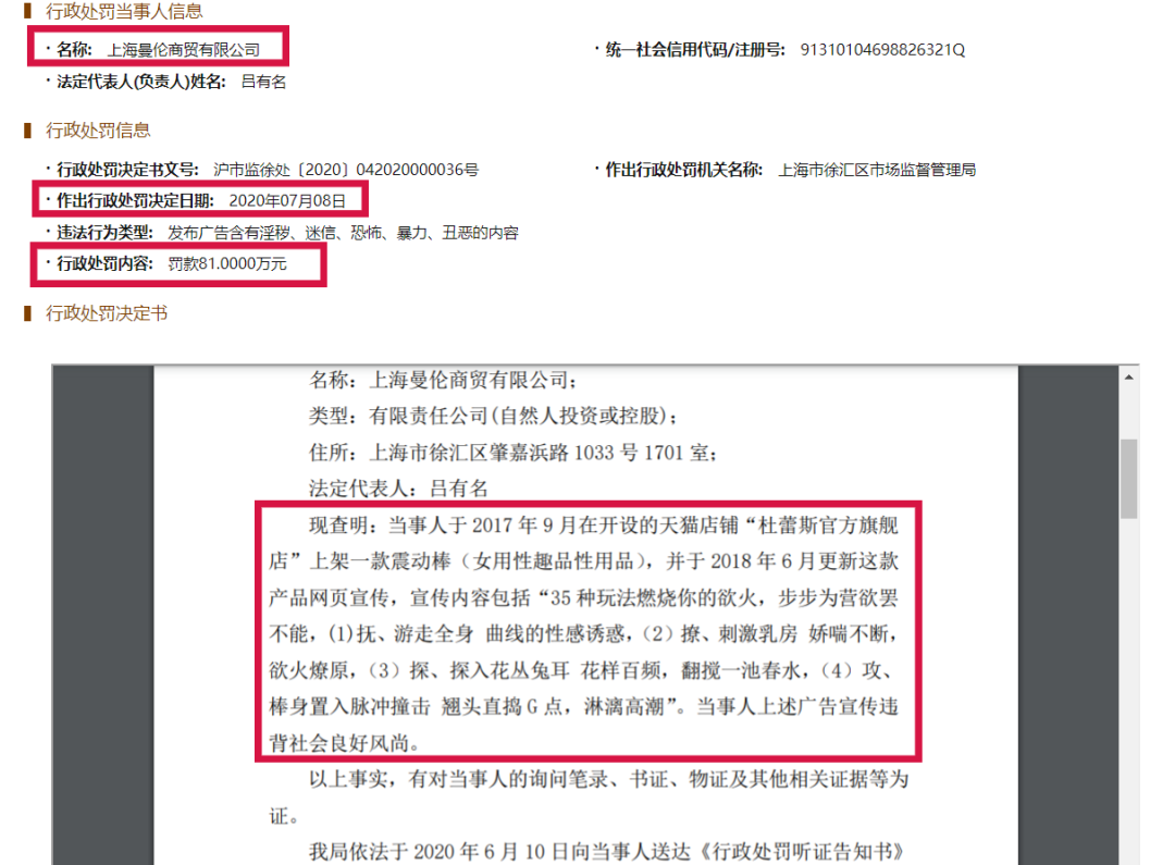 杜蕾斯廣告低俗，被罰81萬！